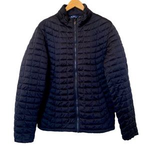 BEN SHERMAN The Original Black Quilted Puffer Jacket in Size Large